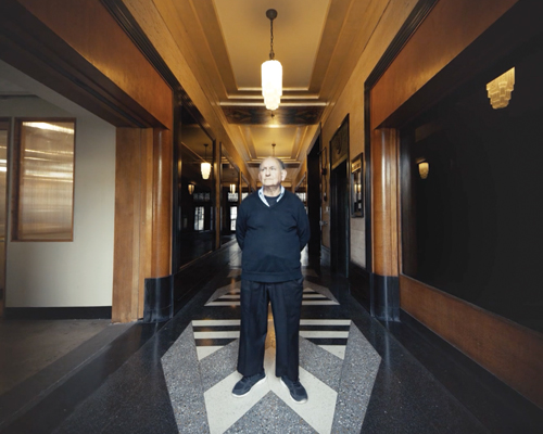 dress code celebrates los angeles' oldest lift operator in ruben's elevator