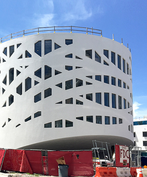 faena forum by OMA nears completion in miami beach