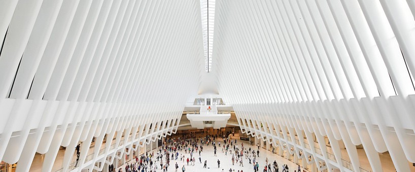 oculus WTC new york santiago calatrava designboom