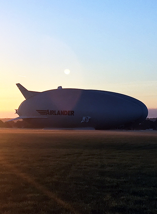 hybrid air vehicles airlander 10: world's largest aircraft has first flight