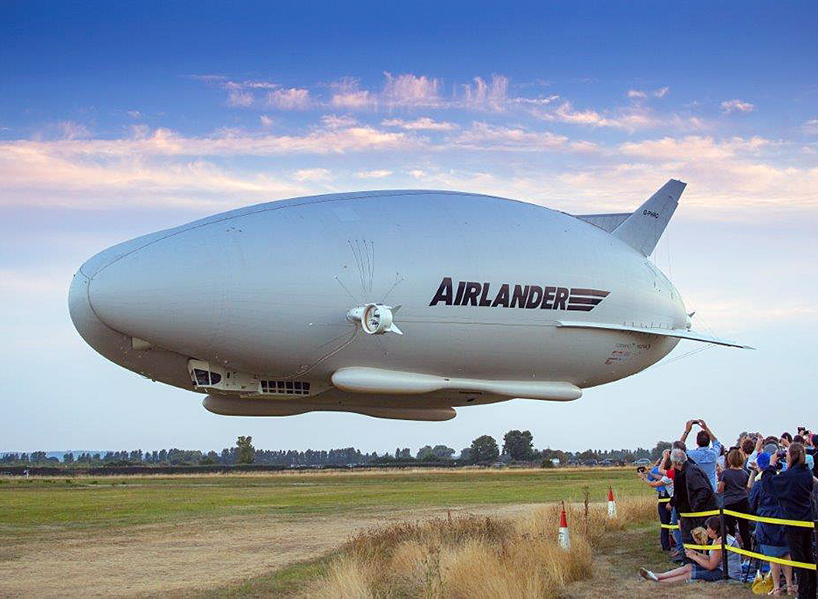 hybrid air vehicles airlander 10: largest aircraft has first flight