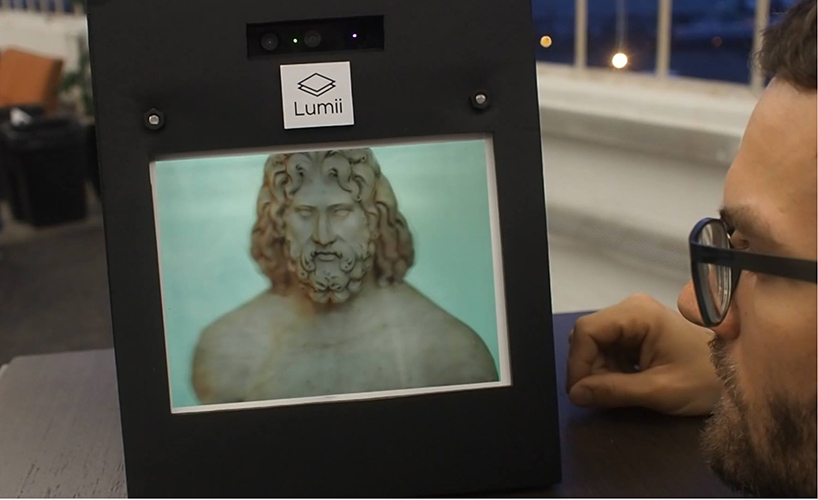 lumii hologram photo technology designboom