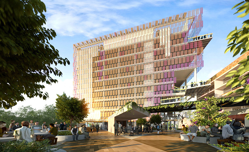 university of queensland chemical engineering facility by lyons & m3architecture