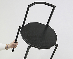 laser-cut spidy chair & table by mario alessiani design studio