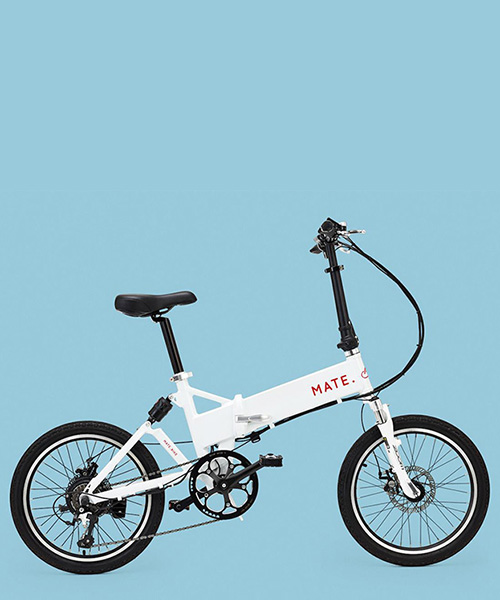 foldable and electric mate ebike cruises at 35 km/h