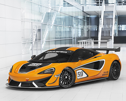 mclaren 570S + GT4 poised to make their US debut