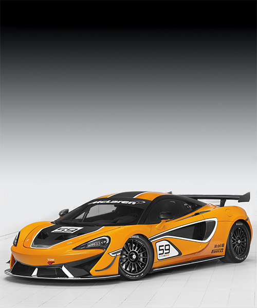 mclaren 570S + GT4 poised to make their US debut