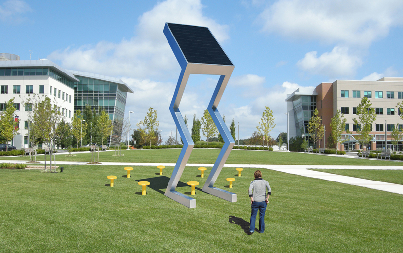 solar electric sculptures michael jantzen designboom