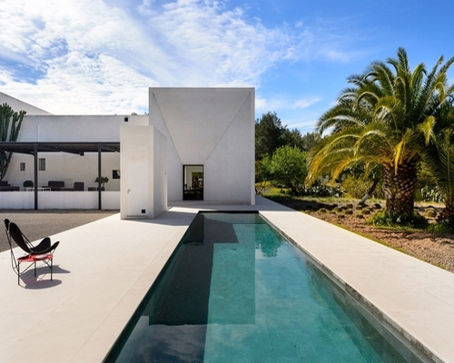 pascal cheikh djavadi builds modernist villa on an ancient ibizan settlement