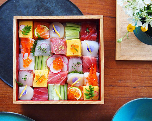 mosaic sushi culinary craze turns japanese meals into artistic arrangements