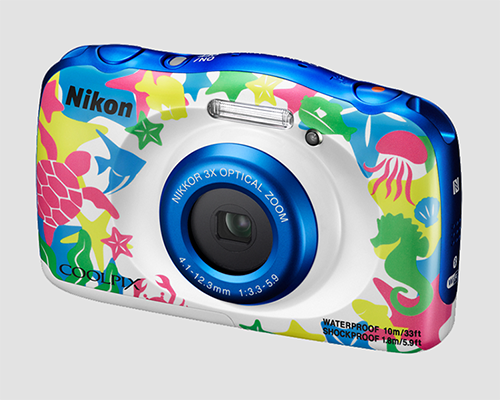 nikon coolpix w100 camera features a novel shell made for underwater adventures