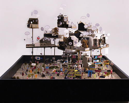 mobile studio architects construct playful handmade proposals in planning permission granted