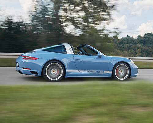 porsche 911 targa 4S exclusive design edition draws influence from mount etna