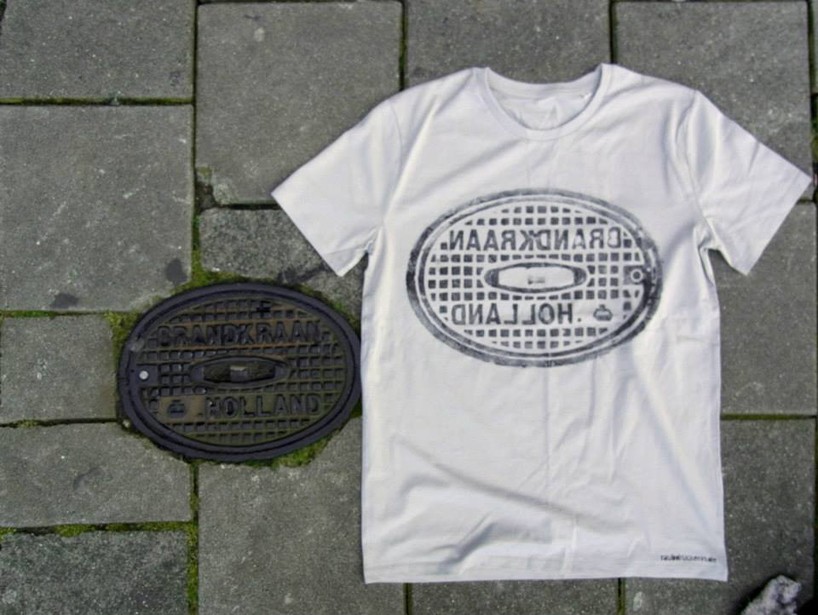 Pirate Printers: Shirts and Totes Printed Directly on Urban Utility Covers  — Colossal