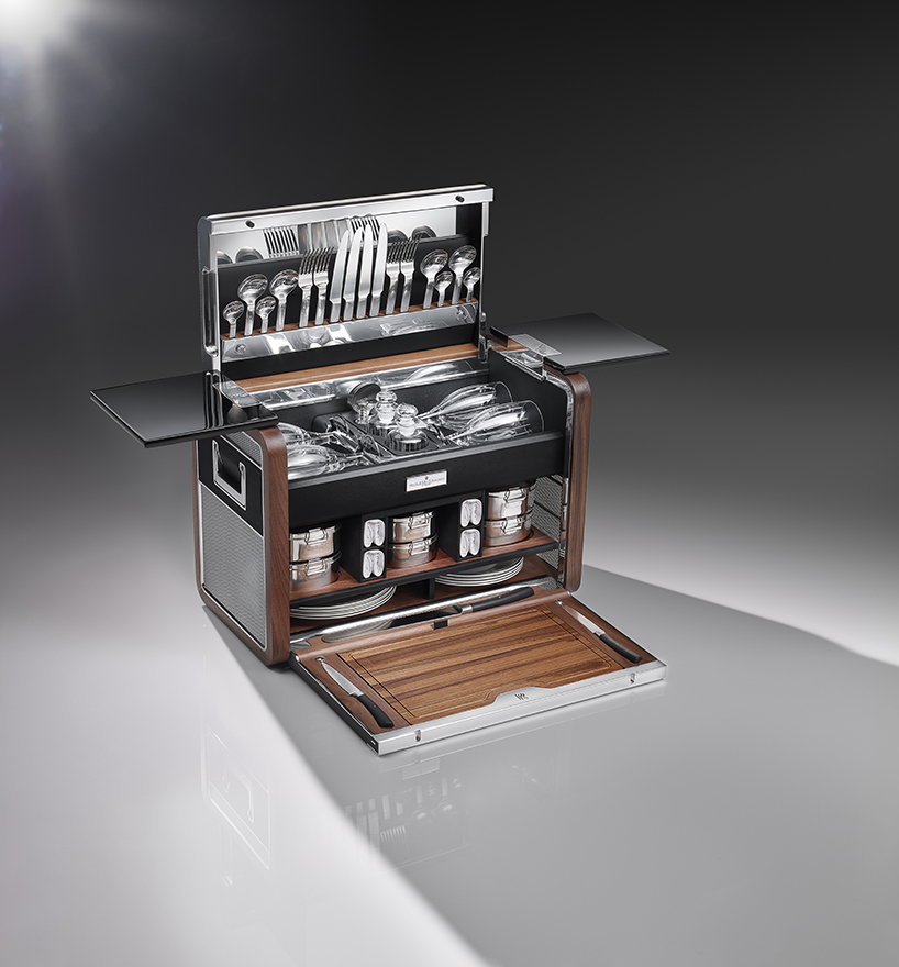 rolls royce celebrates phantom zenith collection with bespoke picnic hamper