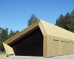 scarcity and creativity studio constructs pocket farm on the outskirts of oslo