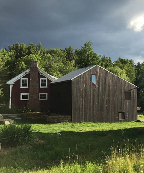 sigurd larsen adds barn house to historical property in new york state