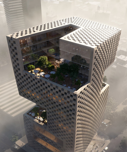 snøhetta's vision for BLF tower in beirut wins competition