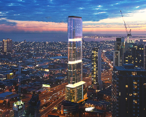 solar-powered skyscraper planned for melbourne by peddle thorp