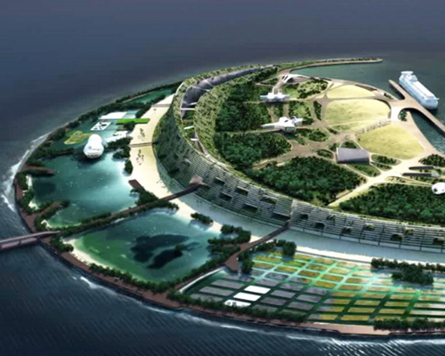 diller scofidio + renfro wins eco-island competition in south china sea