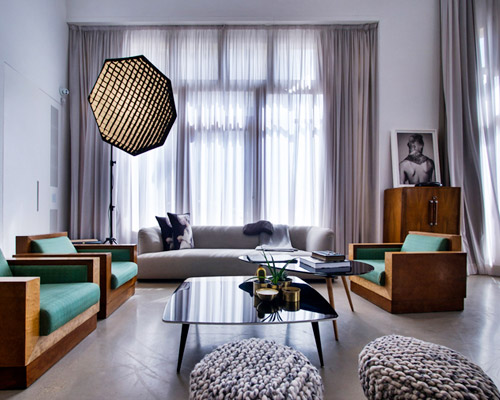 ron kedmi's residence in jaffa blends industrial details with natural light