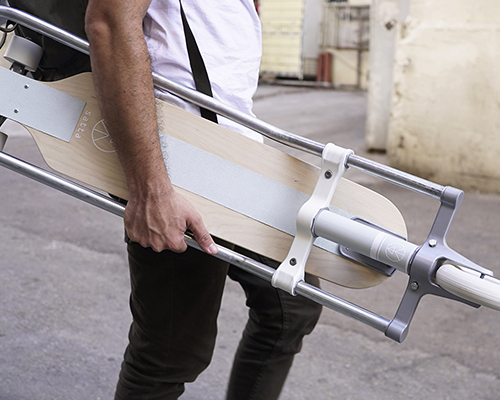 tamar canfi develops hybrid scootboard for short commutes
