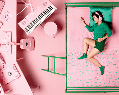 vo nguyen mix playful props and pastel hues for diana music video