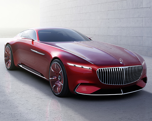 vision mercedes maybach 6: a six meter future classic with on/off autonomy
