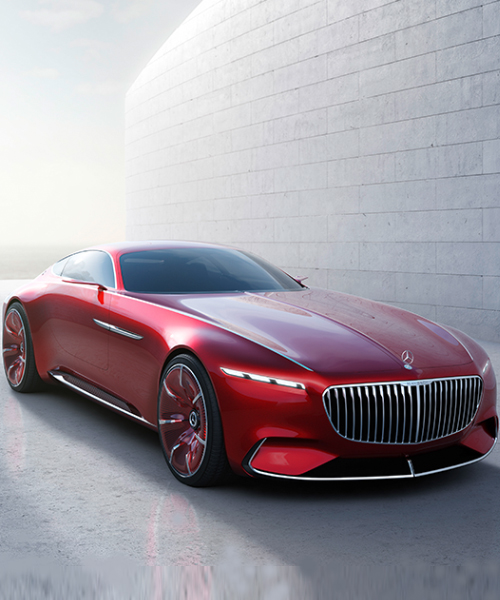 vision mercedes maybach 6: a six meter future classic with on/off autonomy