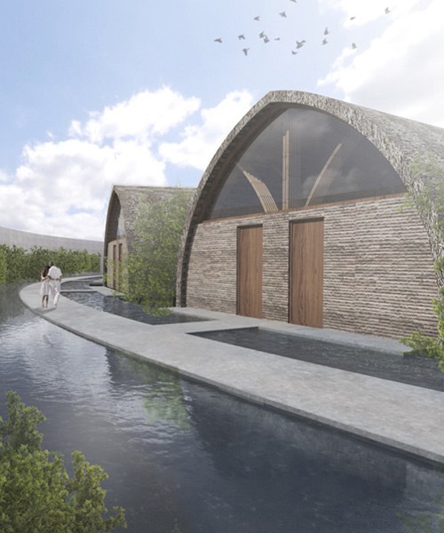 vo trong nghia floating bamboo spa to be connected to island resort in vietnam