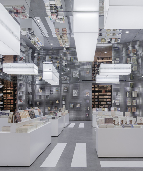 X+living designs city made of books in shanghai