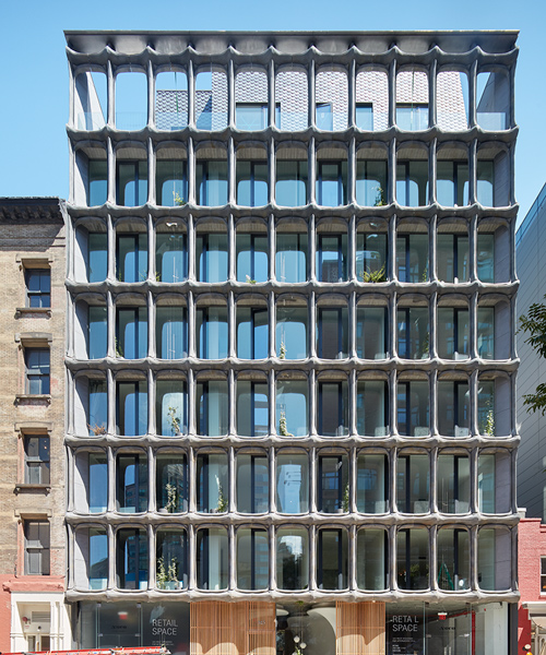 XOCO 325 unveils sculptural cast aluminum façade in new york's soho neighborhood