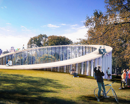 cedar hill loop pavilion concept by yitan sun & jianshi wu