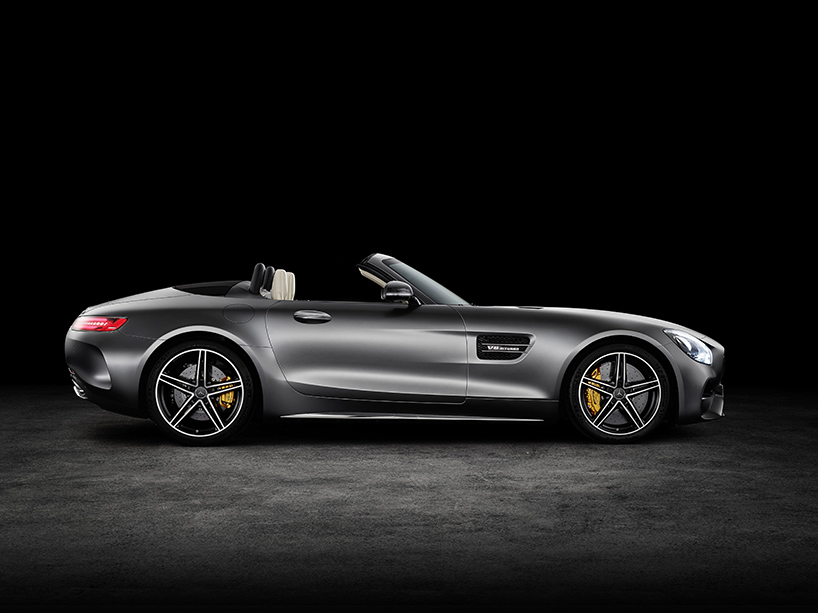 mercedes AMG GT C roadster designboom
