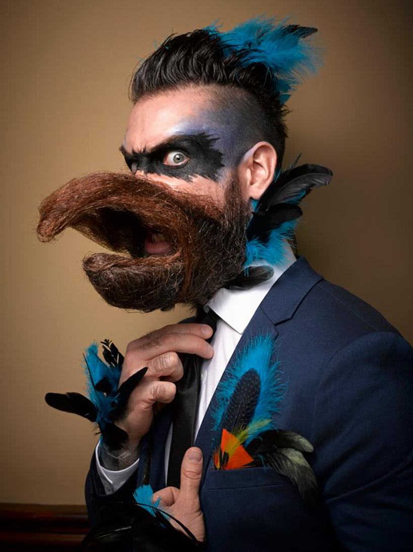 national beard & mustache champions sport skillfully sculpted and styled locks