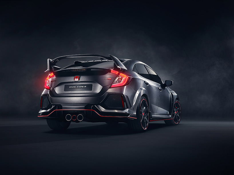 honda civic type R designboom