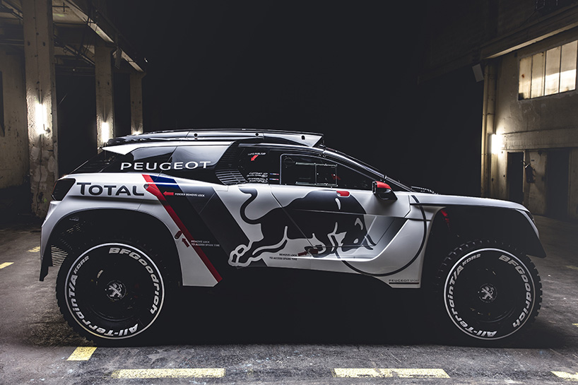 peugeot 3008 DKR designboom