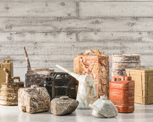 will west presents making relics collection at plusdesign gallery in milan