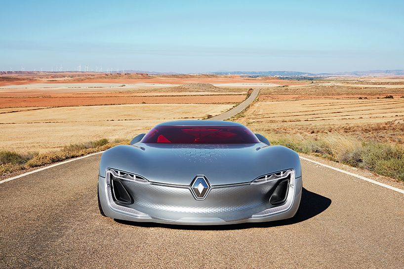 renault trezor concept designboom