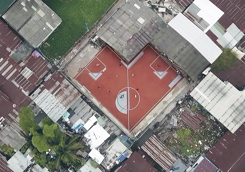 AP thailand unusual football field designboom