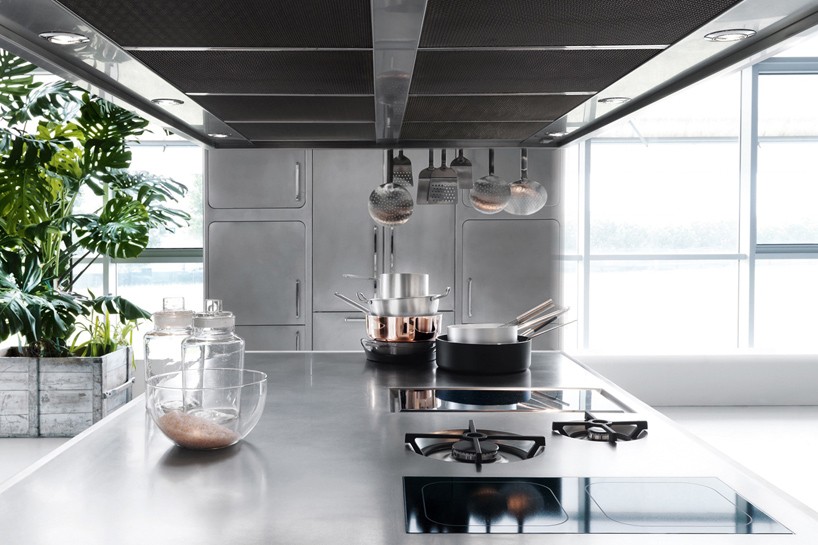 the stainless steel ego kitchen by abimis is designed to last forever