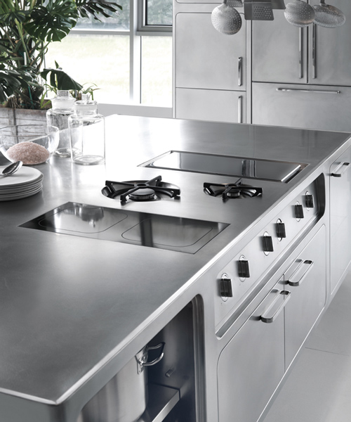 The Abimis Ego Kitchen Made Completely From Stainless Steel