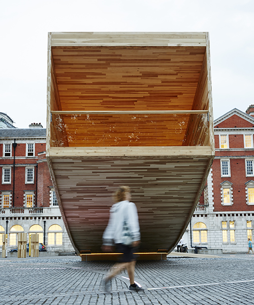 alison brooks architects' curving 'smile' at london design festival