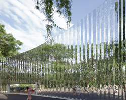 all(zone) clads thailand's MAIIAM art museum with thousands of mirrored tiles