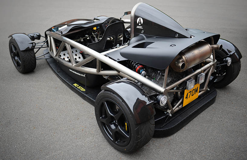 ariel aero p atom fan car designboom