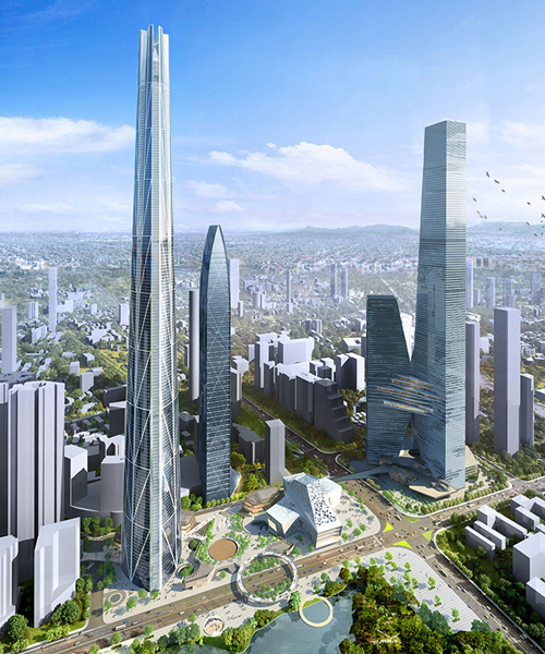 china's tallest skyscraper: plans submitted for H700 shenzhen tower