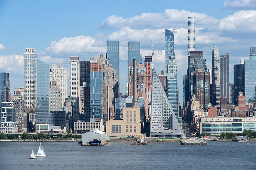 BIG's completed VIA 57 west in new york photographed by iwan baan