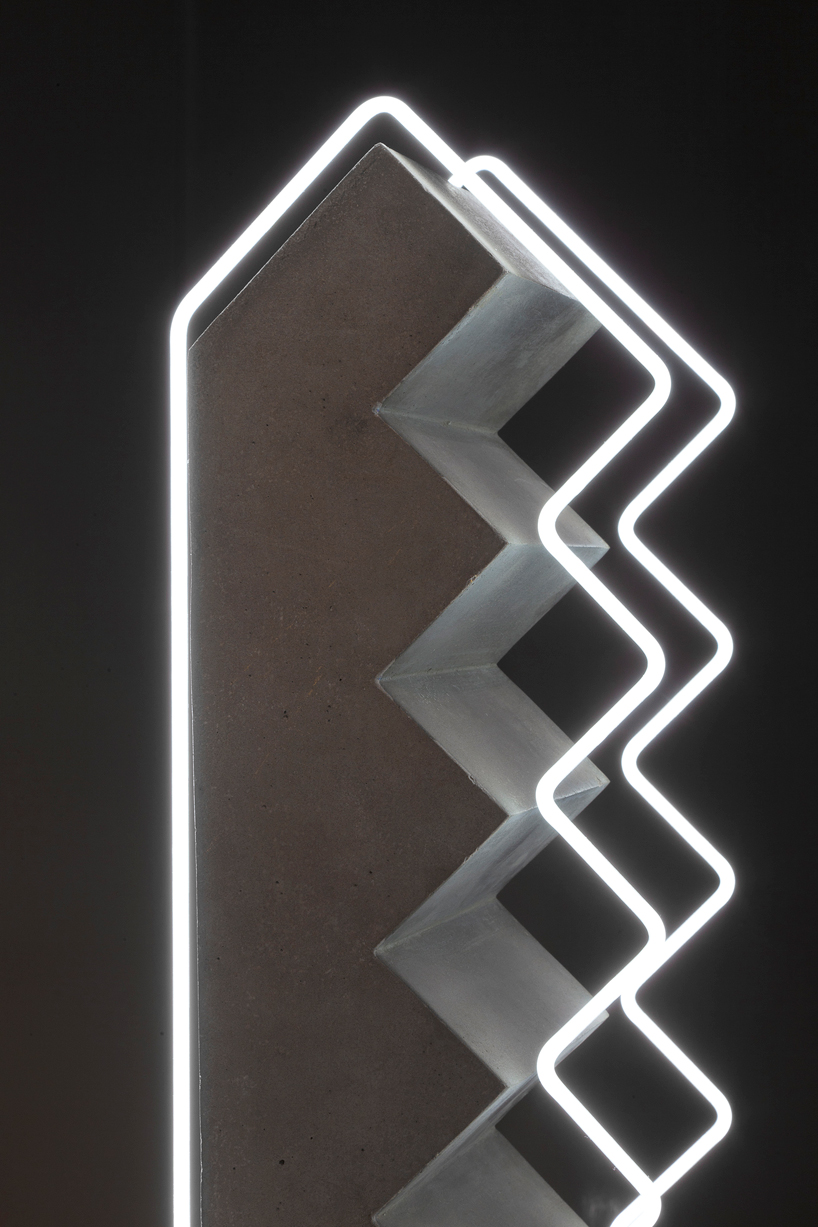 morgane tschiember open space art light exhibition carpenters gallery workshop designboom