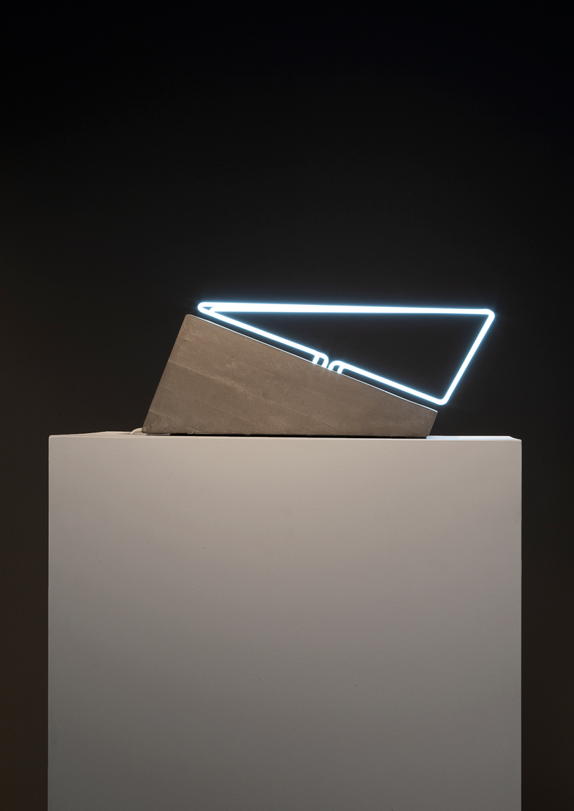 morgane tschiember open space art light exhibition carpenters gallery workshop designboom