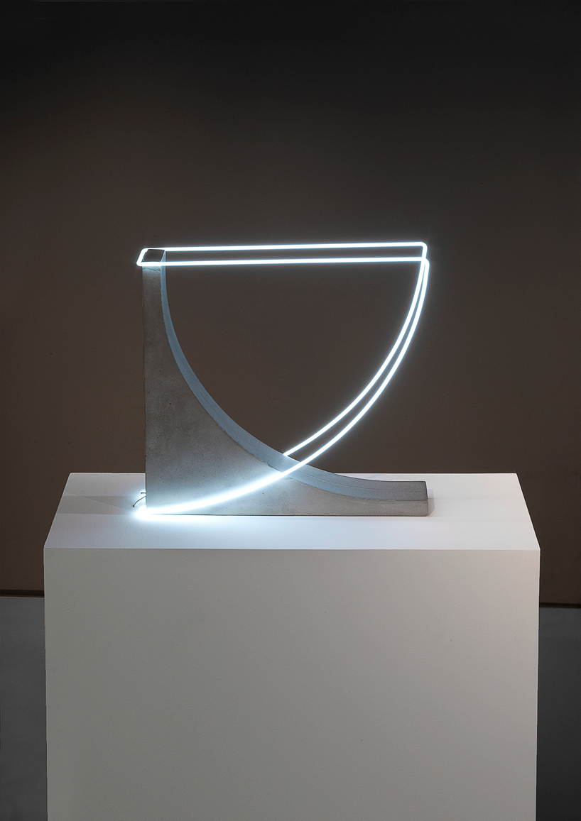 morgane tschiember open space art light exhibition carpenters gallery workshop designboom